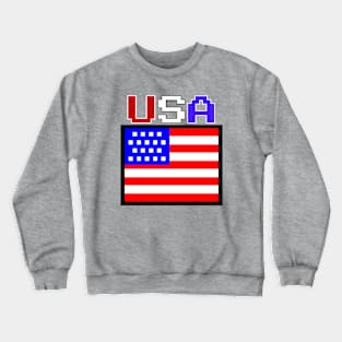 USA 8BIT Crewneck Sweatshirt